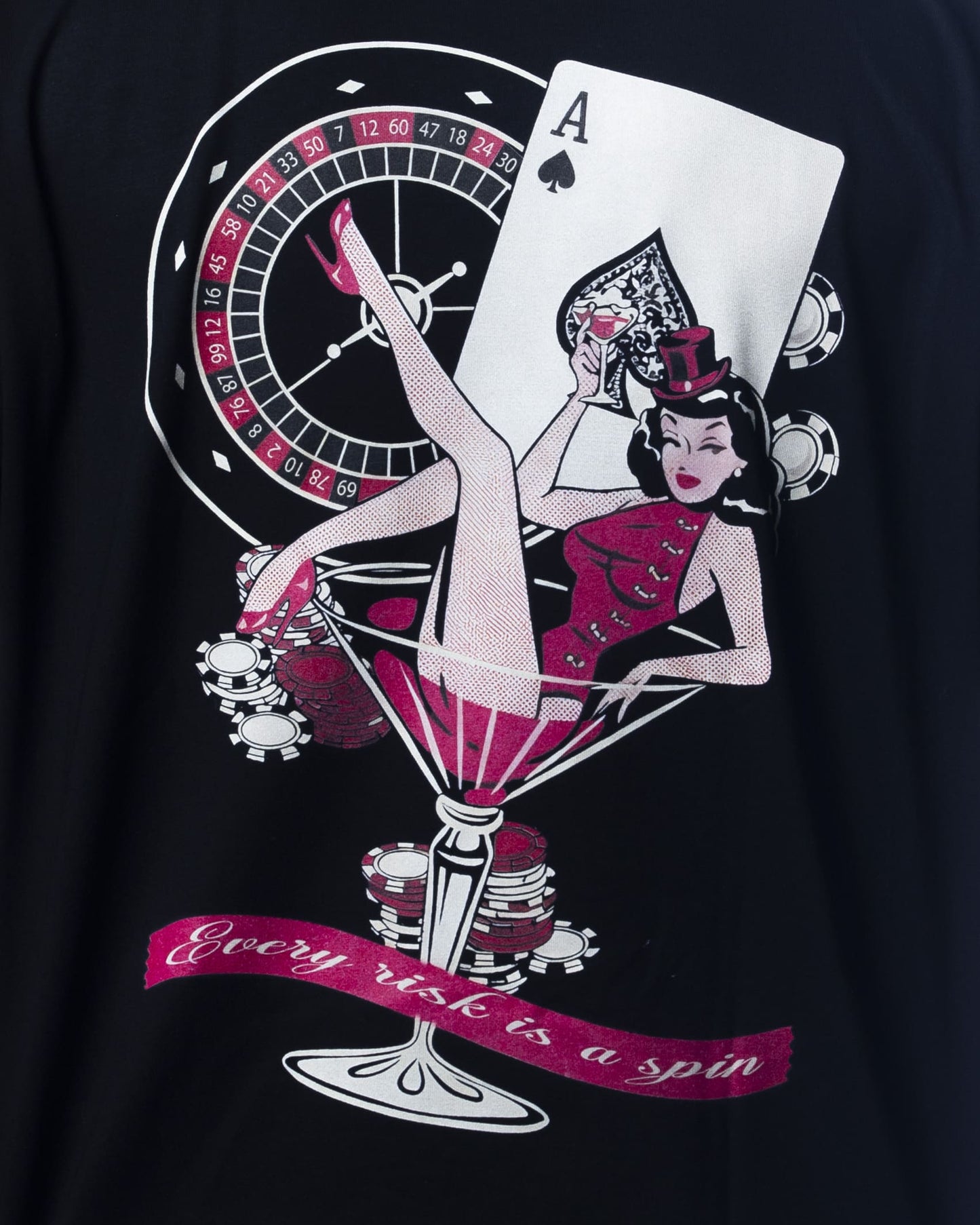 *SOLD OUT* Roulette Black Tee