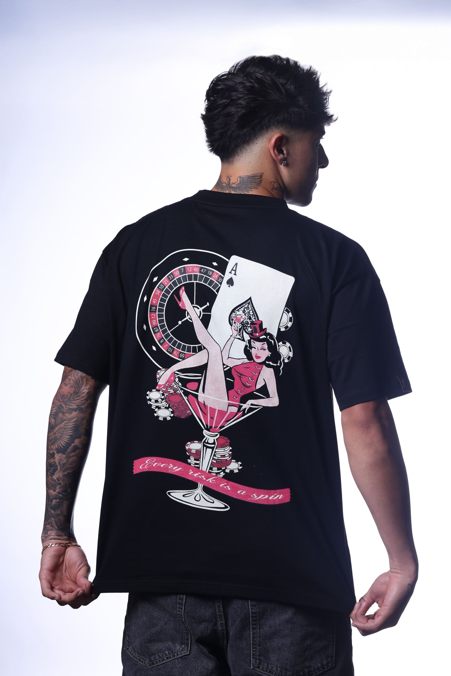 *SOLD OUT* Roulette Black Tee
