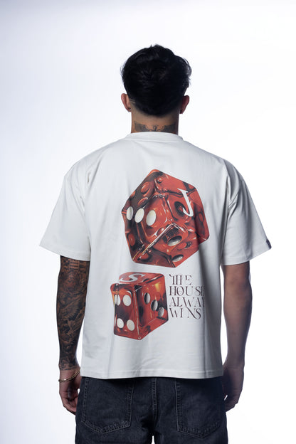 Dice Off White Tee