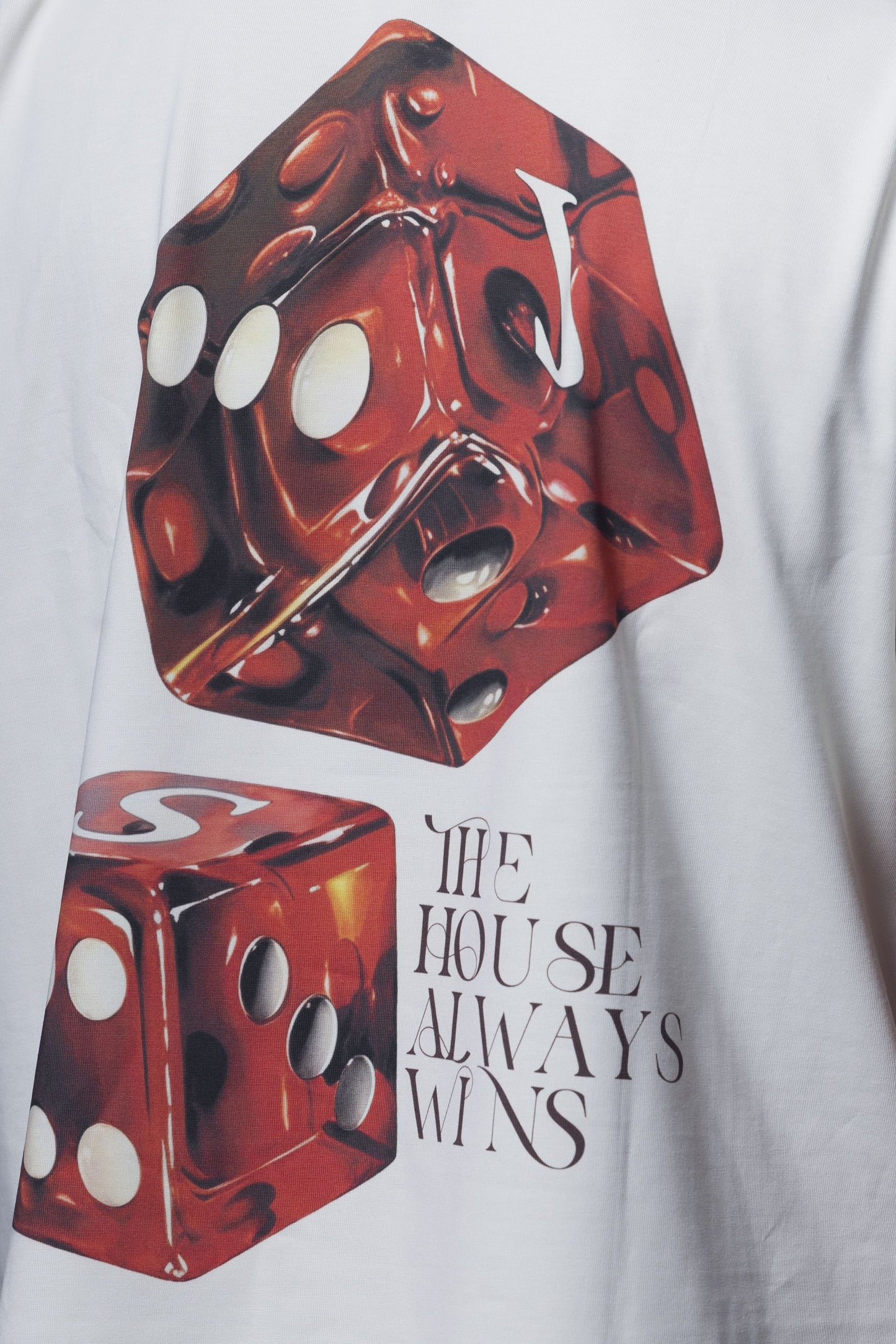 Dice Off White Tee