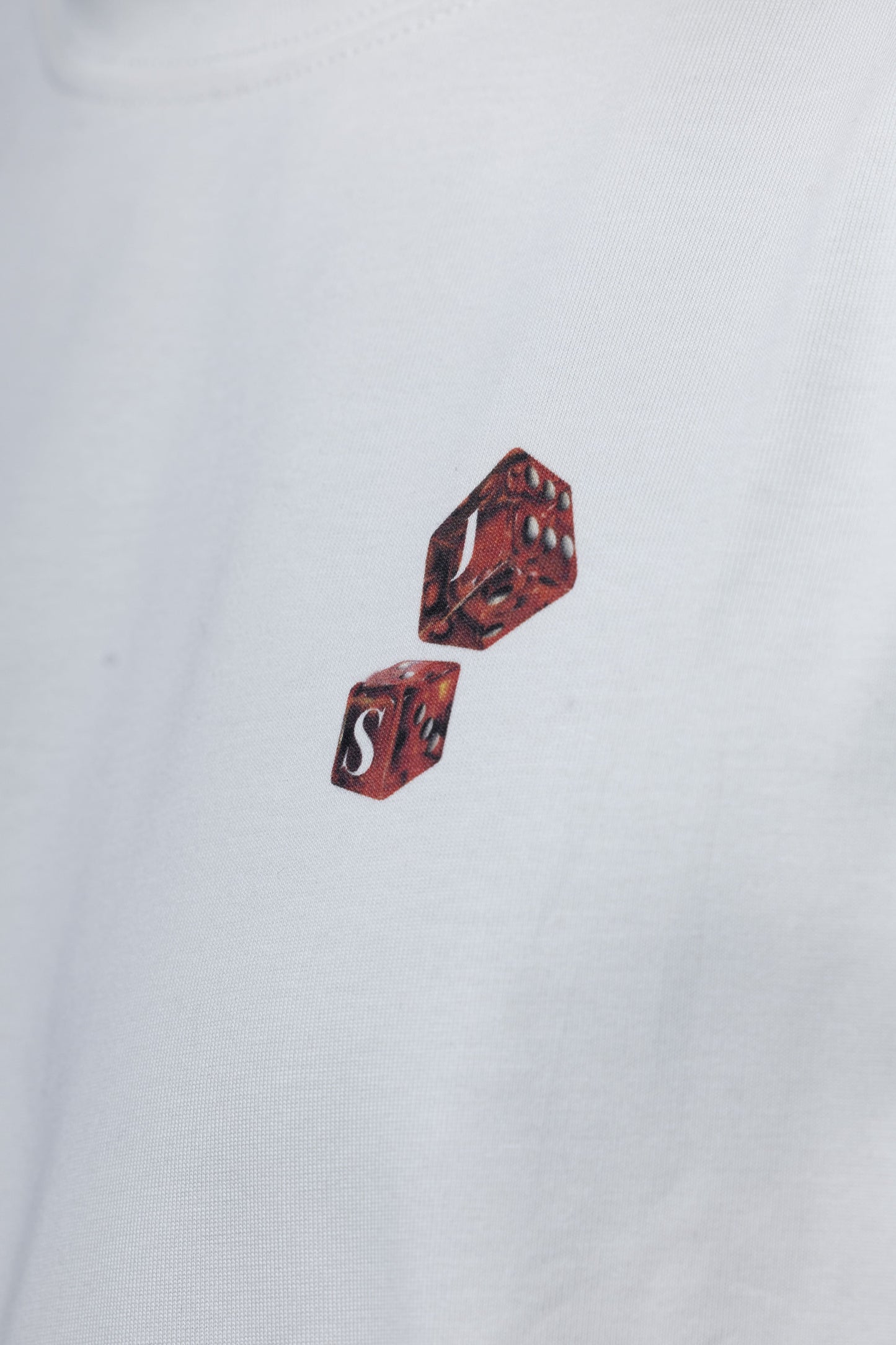 Dice Off White Tee