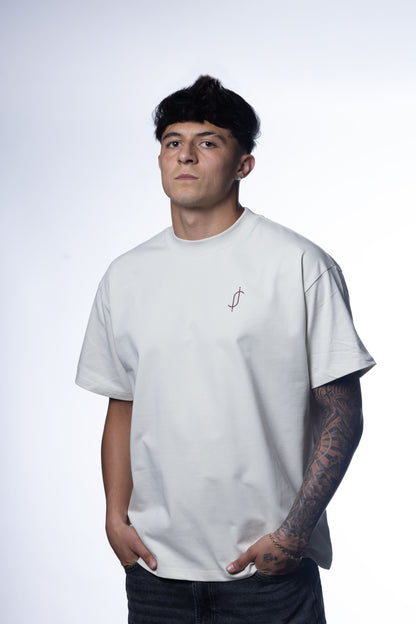 Basic Off White Tee