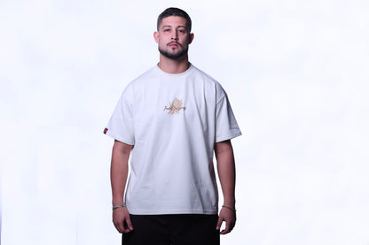 Believe - Semi Oversized Off White Tee