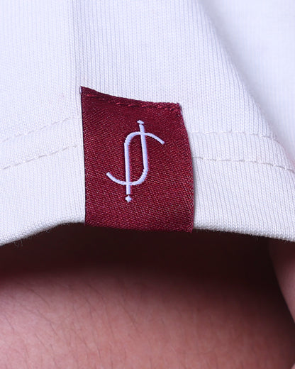 Believe - Semi Oversized Off White Tee