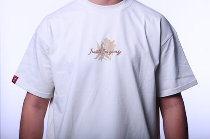 Believe - Semi Oversized Off White Tee