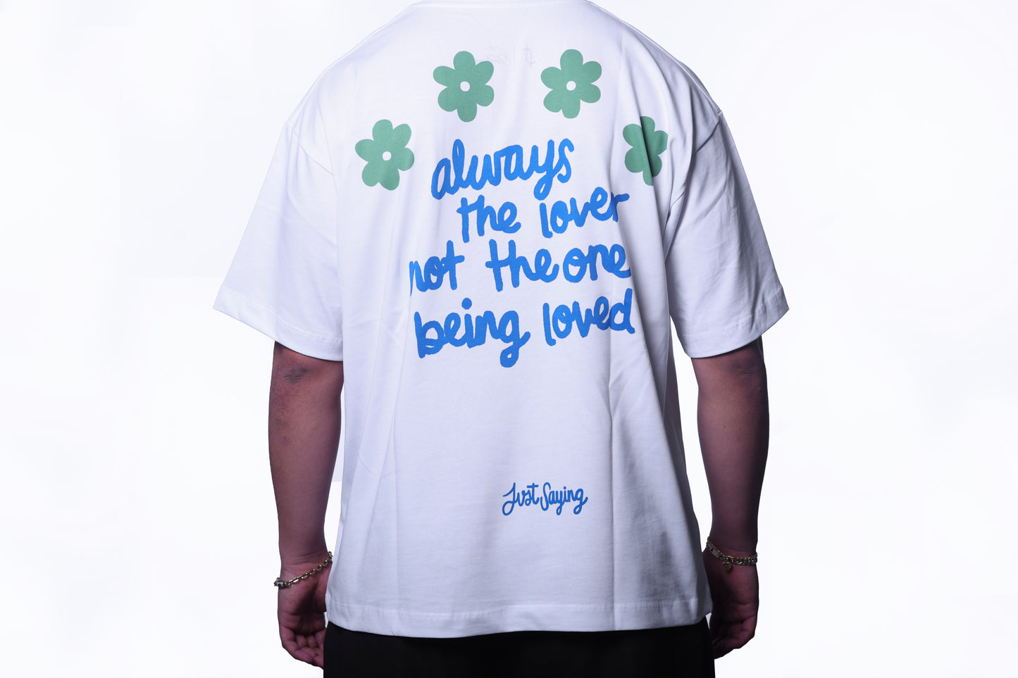 Always the lover - White Oversize Tee