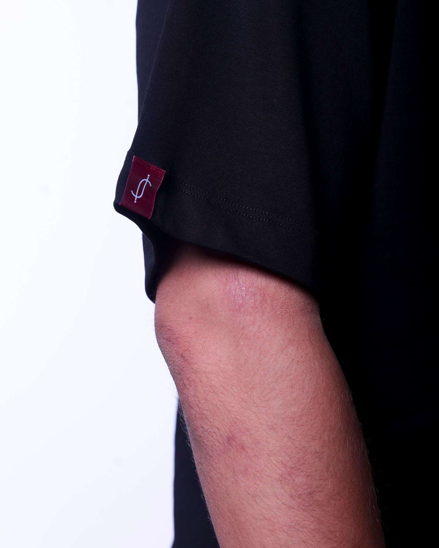 Be Liked - Black Oversize Tee