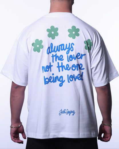 Always the lover - White Oversize Tee