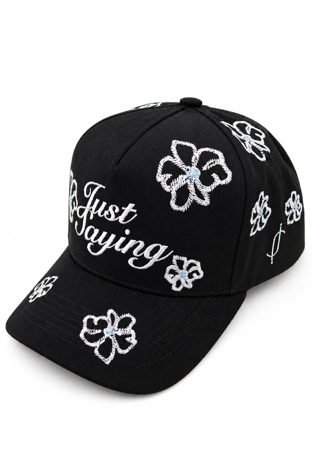 . Gorra Floral – White