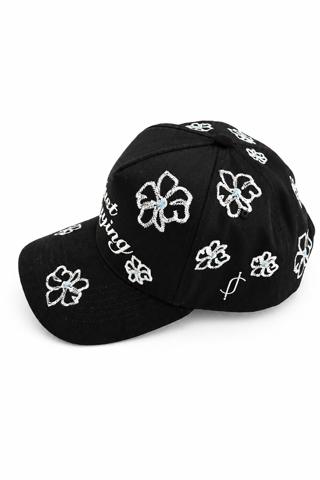 . Gorra Floral – White