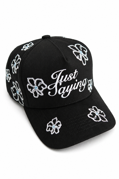 . Gorra Floral – White