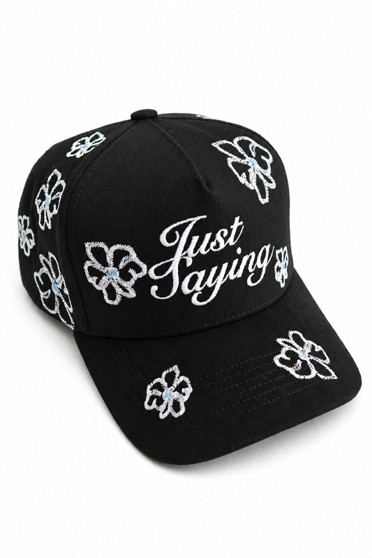 . Gorra Floral – White