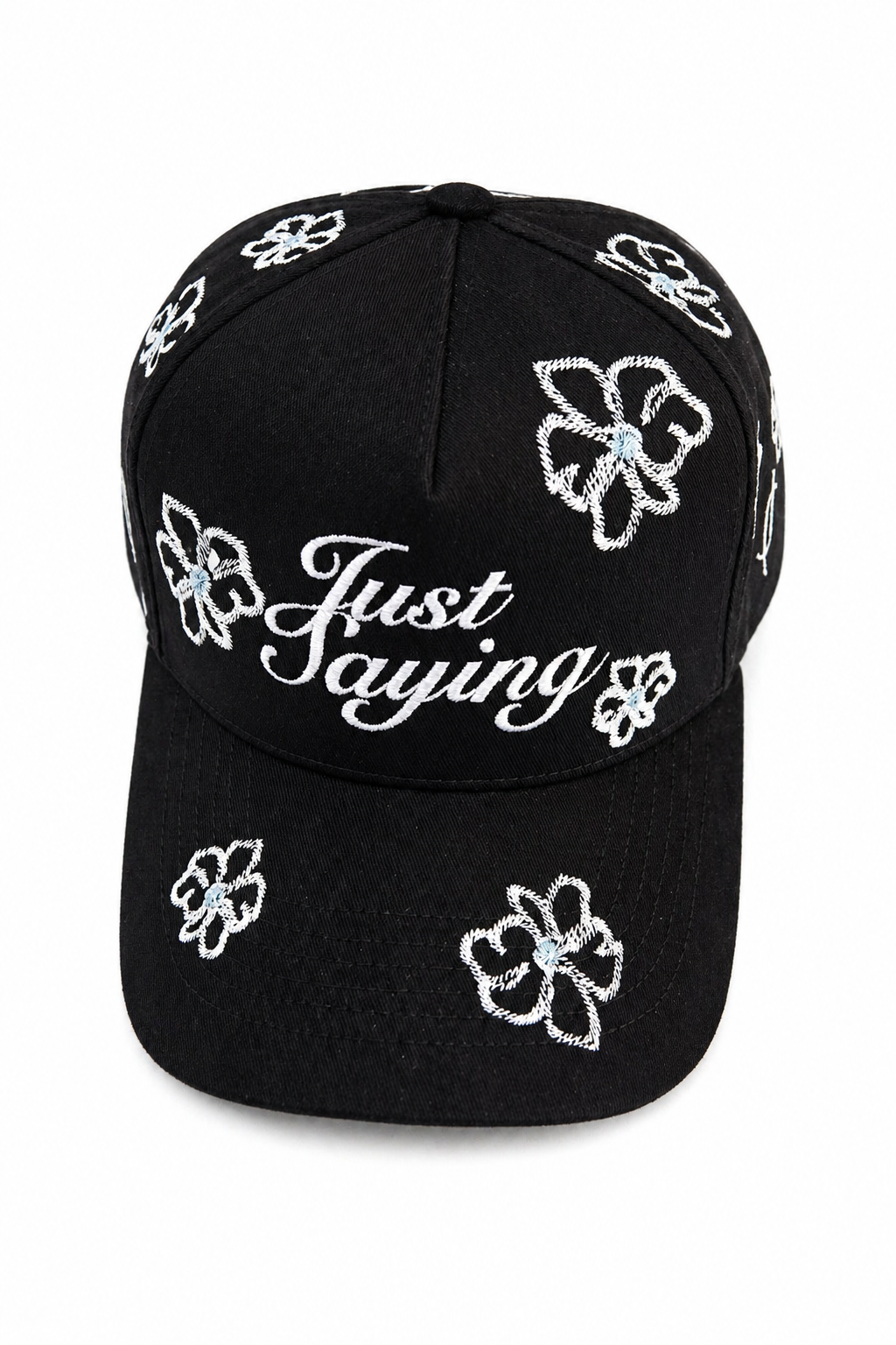 . Gorra Floral – White