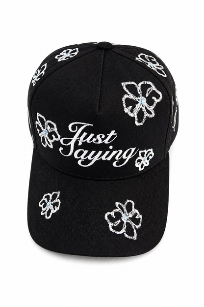 . Gorra Floral – White